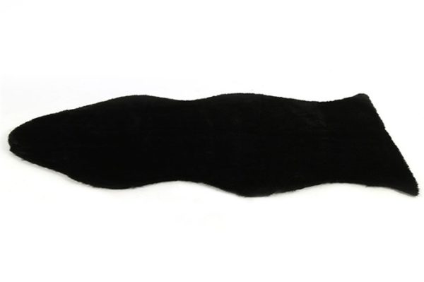 tapis jozias noir - Tapis noir Jozias 90x60cm