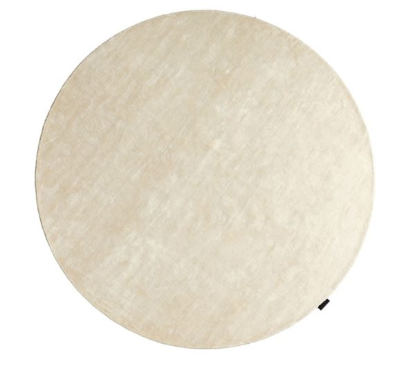 130867 130867 - Tapis rond blanc naturel Kenshin 250 cm