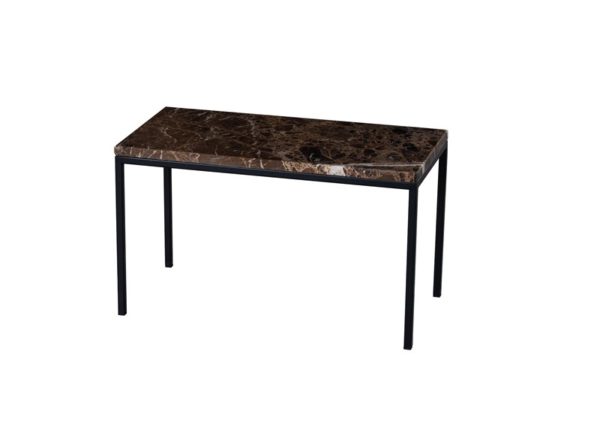 Table basse WESTFORD marbre marron 60cm - Table basse Marbre Westford marron 60