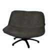 Fauteuil Cuir Gris Forli