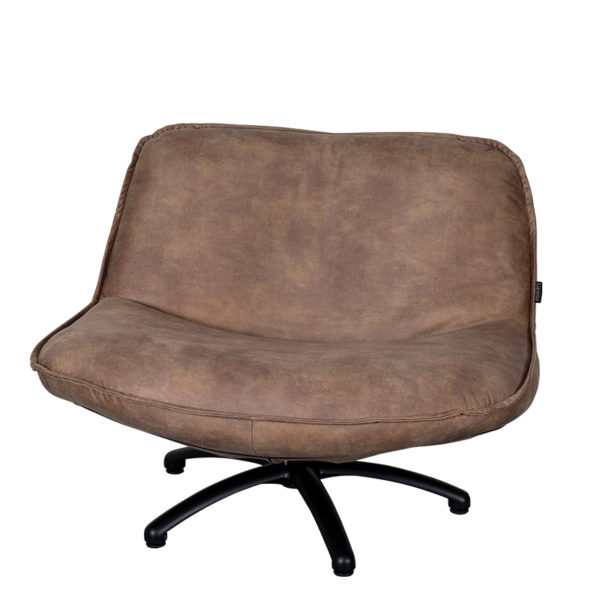Fauteuil Cuir Taupe Forli