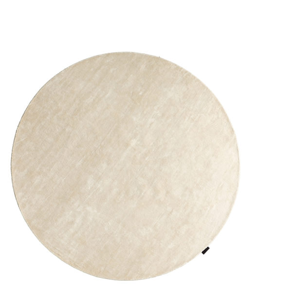 Tapis rond blanc naturel Kenshin 250 cm