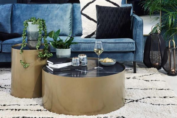 Table Basse ronde Marbre Virginia 40 – Image 2