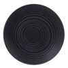Assiette Noire Moon 27 cm Lot de 6