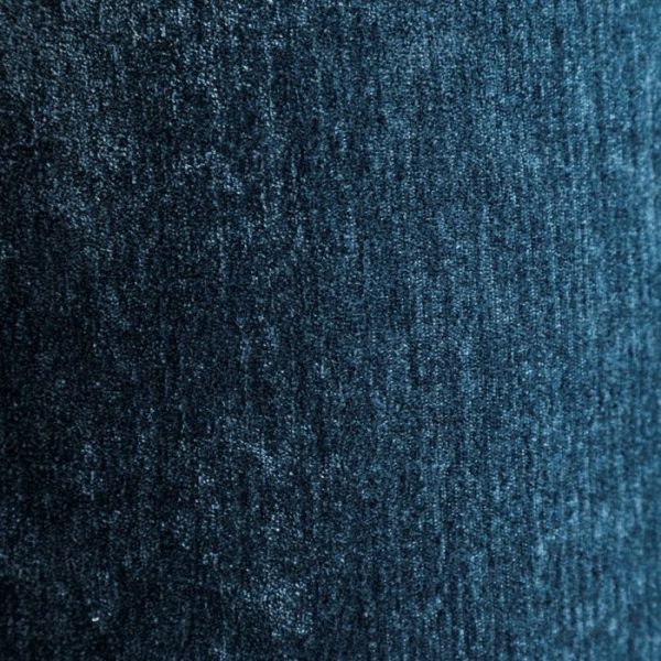 Pouf Velours Bleu – Image 3
