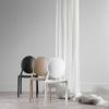 Chaise pvc blanc Saturne - Lot de 4 – Image 2