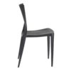 Chaise Pvc blanc Line-Lot de 4 – Image 12
