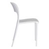 Lot de 4 Chaises Eole Blanc – Image 4