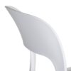 Lot de 4 Chaises Eole Blanc – Image 8