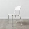 Lot de 4 Chaises Eole Blanc