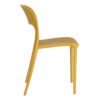 Lot de 4 Chaises Eole Jaune – Image 3