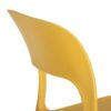 Lot de 4 Chaises Eole Jaune – Image 6