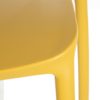 Lot de 4 Chaises Eole Jaune – Image 5