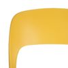 Lot de 4 Chaises Eole Jaune – Image 4