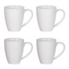Coffret de 4 Mugs Snow blanc 35cl