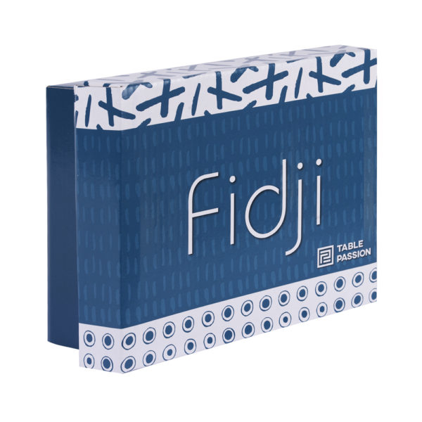 Coffret 4 tasses Fidji Bleu 18 cl – Image 2