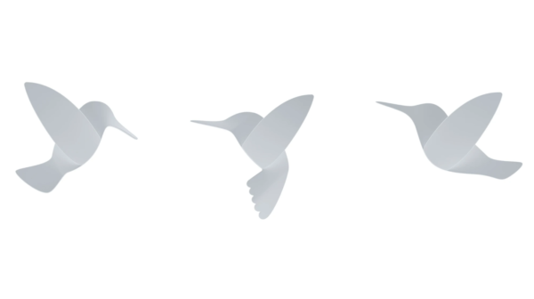 Décoration Murale Oiseaux blancs UMBRA