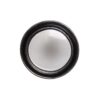 Miroir sorcière convexe 19cm noir et argenté