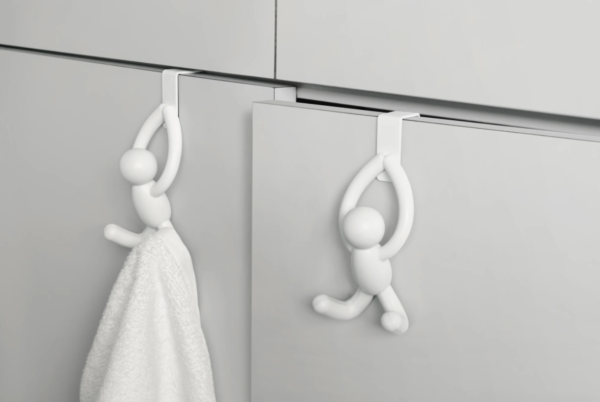Crochets Buddy blanc UMBRA lot de 2 – Image 5