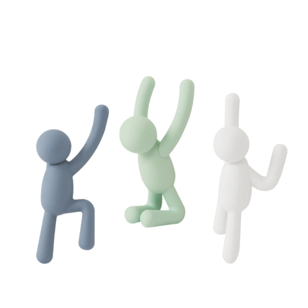 Crochets muraux Buddy assortis UMBRA lot de 3 – Image 2