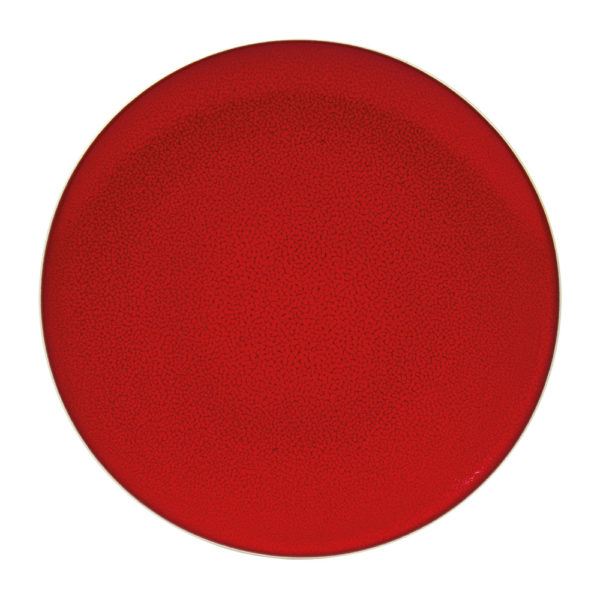 Assiette plate Etna 27 cm Table Passion - lot de 6