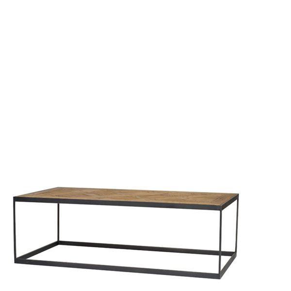 Table baltimore 120 lifestyle - Table basse en chêne 120 cm Baltimore