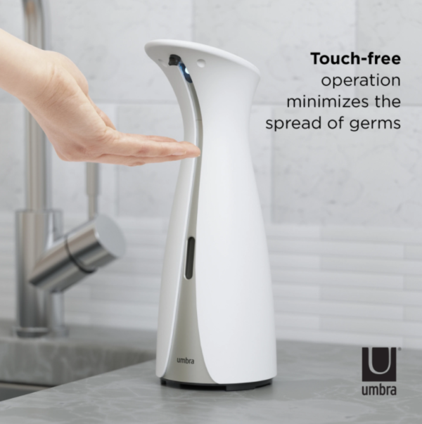 otto blanc 6 - Distributeur savon automatique blanc UMBRA