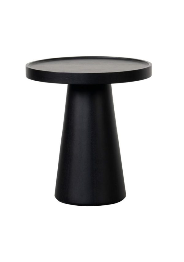 table basse durham noir 46 - Table basse ronde manguier noyer Durham