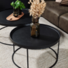 Table basse Northland S métal noir – Image 3