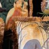 Coussin Cacatoes velours – Image 3