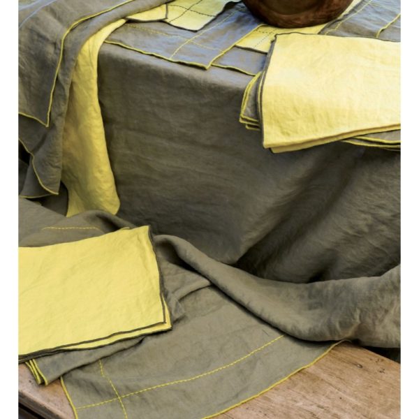 Nappe en lin lavé Mélodie Orage – Image 2