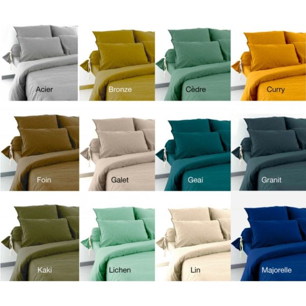Drap housse Palace Kaki Vent du Sud