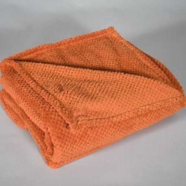 Plaid Orange corail Simla
