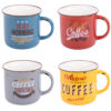 Mugs 35 cl vintage coffret de 4