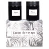 Coffret de 2 bougies parfumées Carnet de voyage 2