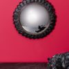 Miroir convexe 28cm Fleurs du mal – Image 3