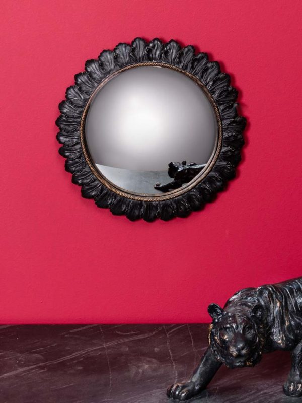 Miroir convexe 28cm Fleurs du mal – Image 3