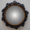Miroir sorcière convexe Volutes Noires – Image 2