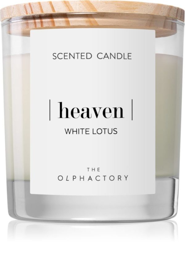 ambientair olphactory white lotus bougie parfumee heaven - Bougie Parfumée Heaven White Lotus Ambientair