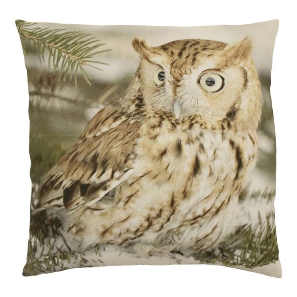 jikswu - Coussin Coton Hibou