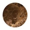 Plateau de table marbre brun – Image 3