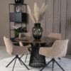 Plateau de table marbre brun