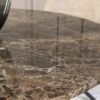 Plateau de table marbre brun – Image 2