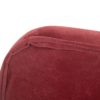 Fauteuil velours Rouge Burgos – Image 5