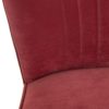 Fauteuil velours Rouge Burgos – Image 7
