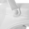 Chaise Dallas Métal Blanc lot de 4 – Image 4