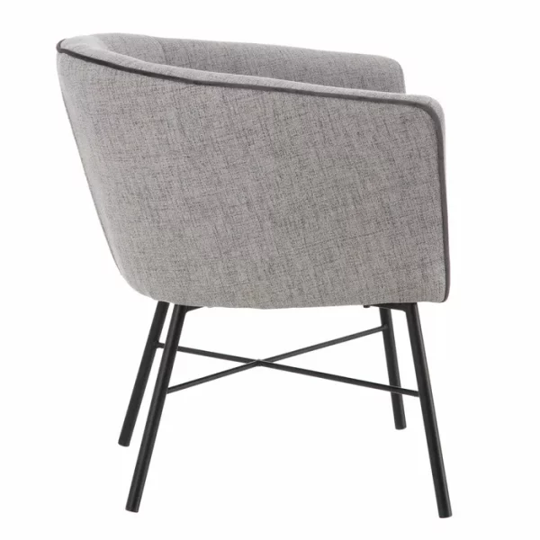 601108 02 - Fauteuil Palma gris