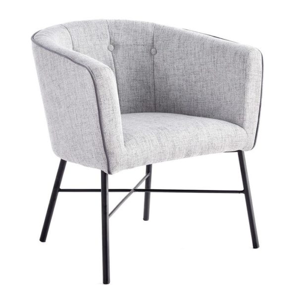 601108 1 - Fauteuil Palma gris