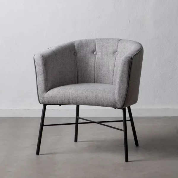 601108 - Fauteuil Palma gris