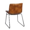 Chaise Brun Madrid Lot de 2 – Image 2